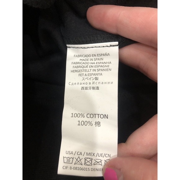 ES Collection Active Wear Black Jacket Men’s Small Cotton R1 - Picture 7 of 10